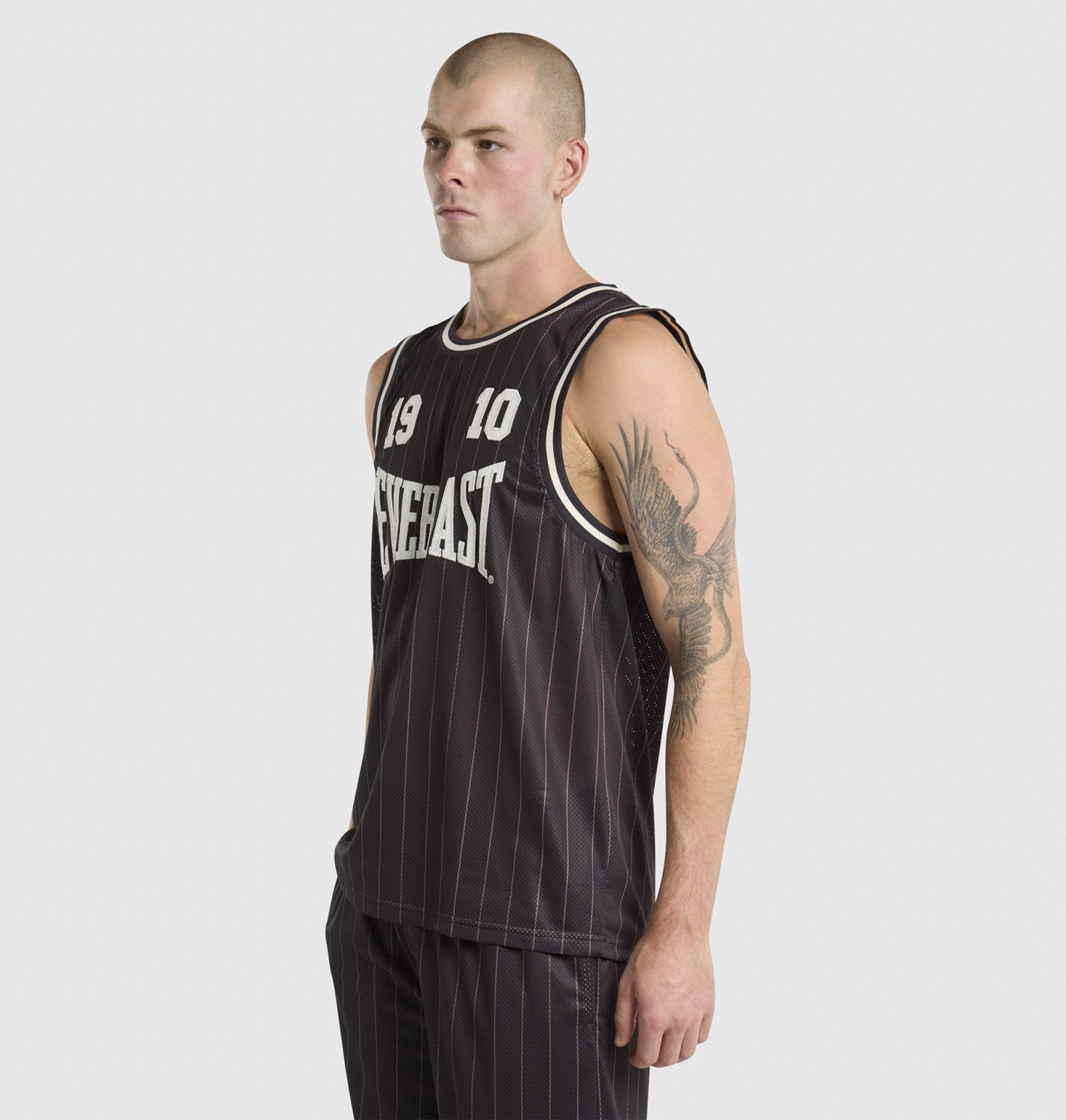Pinstripe Mesh Tank