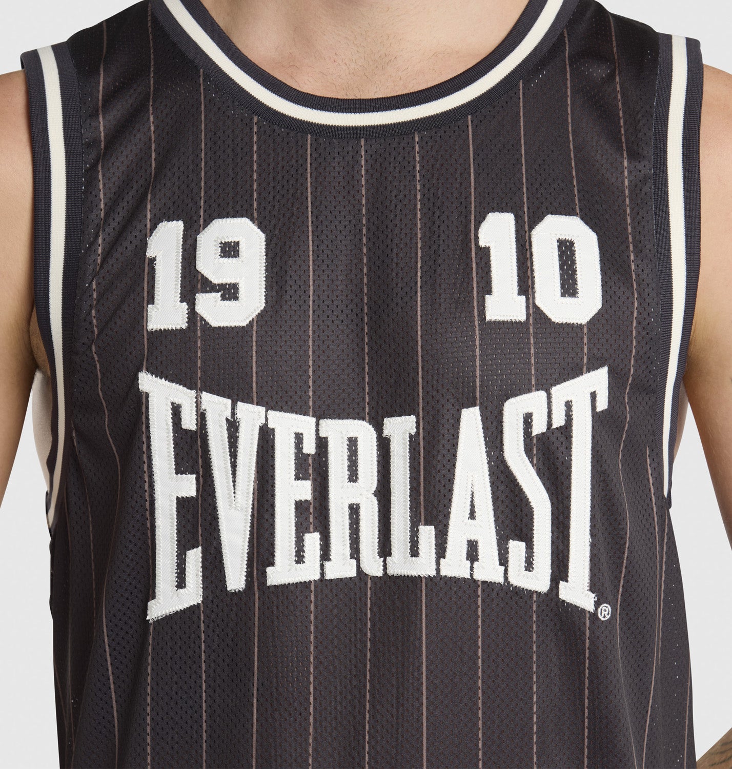 Pinstripe Mesh Tank