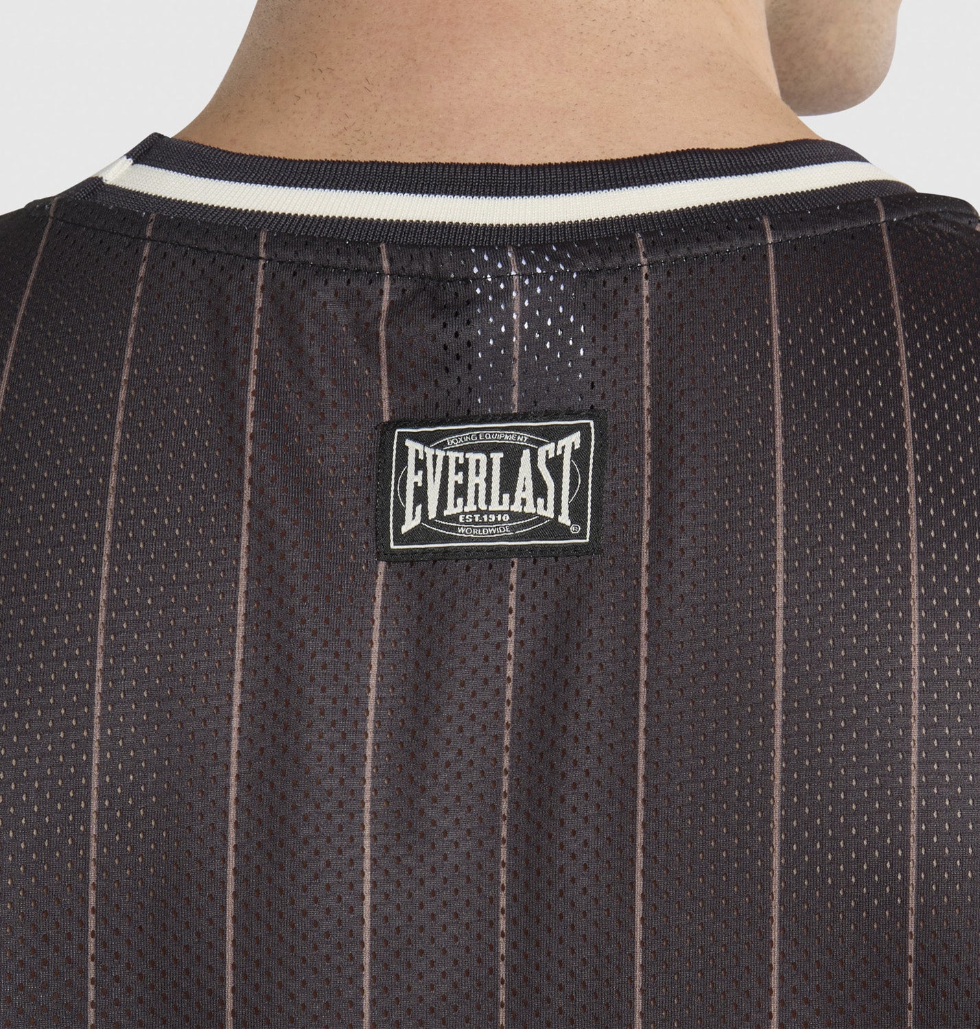 Pinstripe Mesh Tank