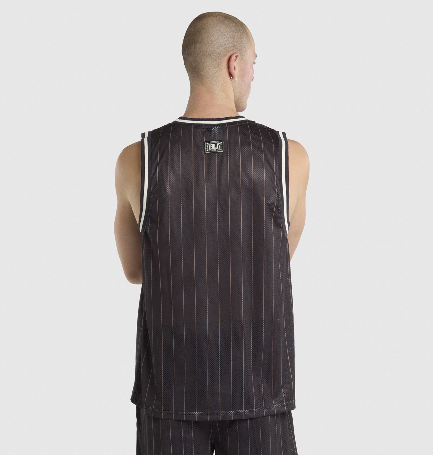 Pinstripe Mesh Tank