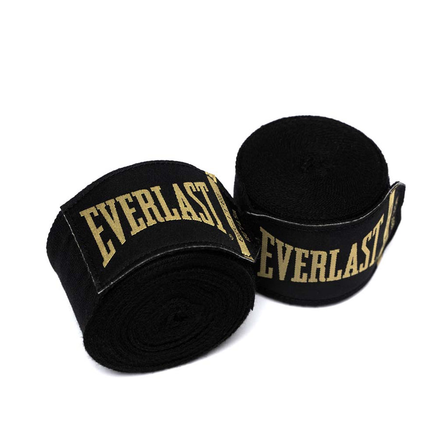 Elite 180 inch Hand Wraps - Black | Everlast Australia