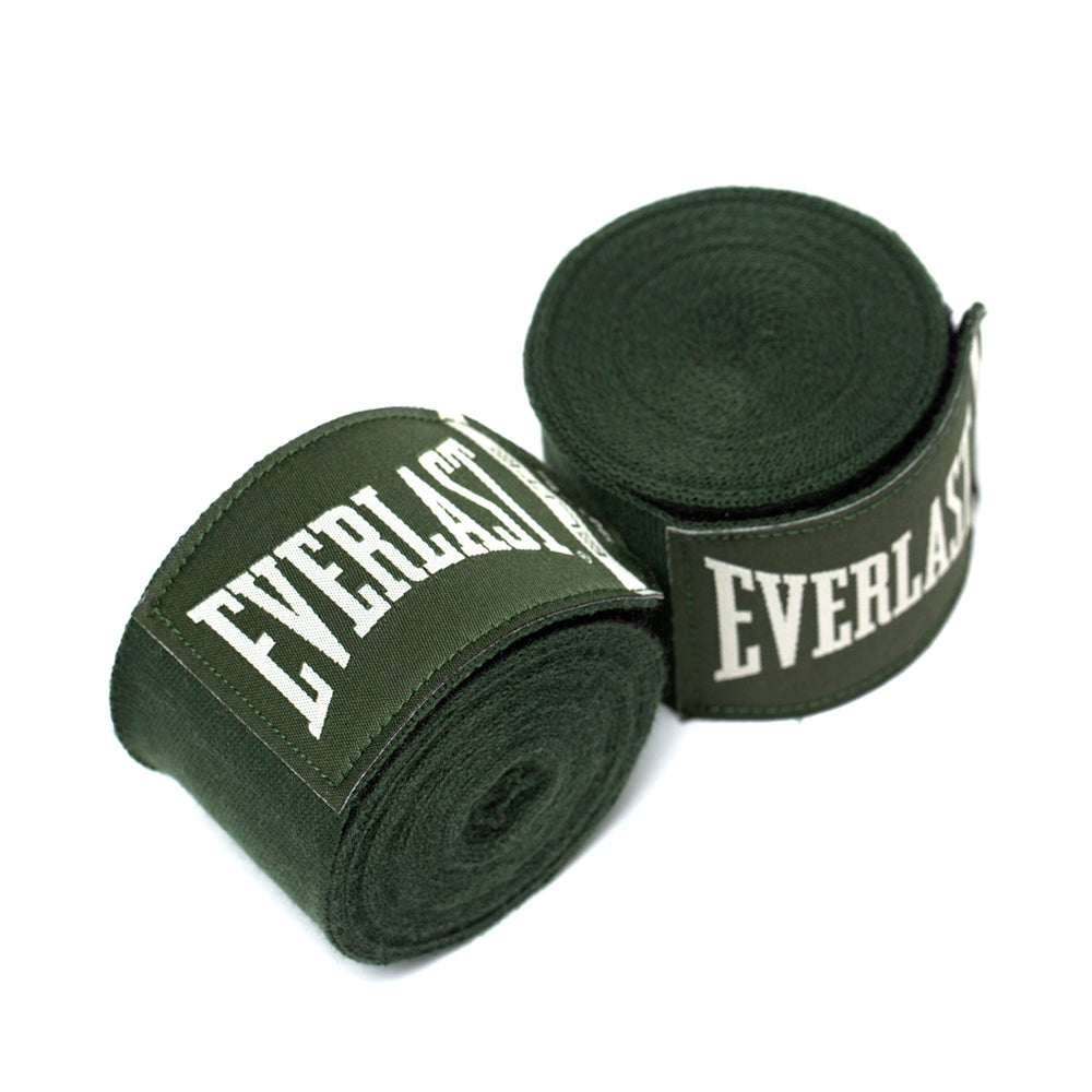 Elite 180 inch Hand Wraps - Green | Everlast Australia