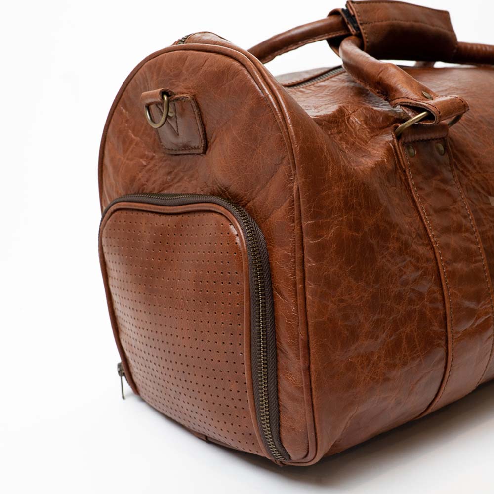 1910 Leather Gym Bag Vintage