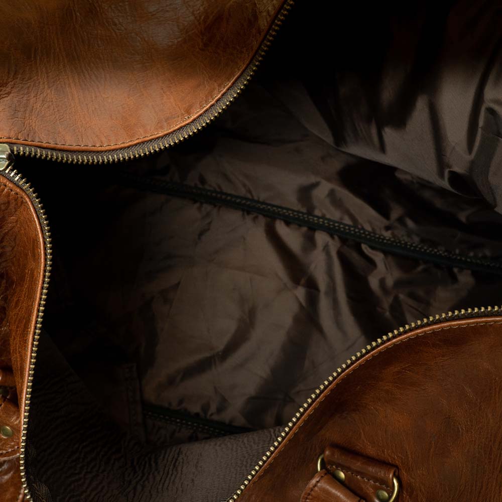 1910 Leather Gym Bag Vintage