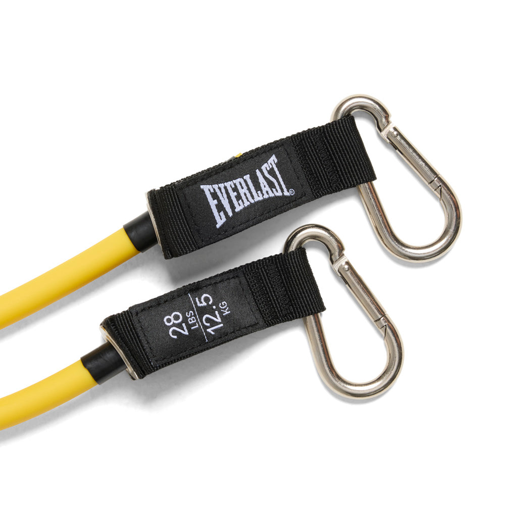 Resistance Tube With Carabiner Clips 12.5kg