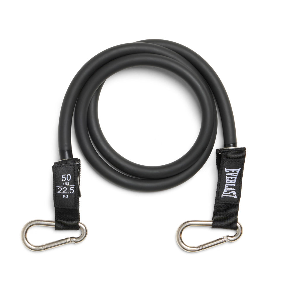 Resistance Tube With Carabiner Clips 22.5kg