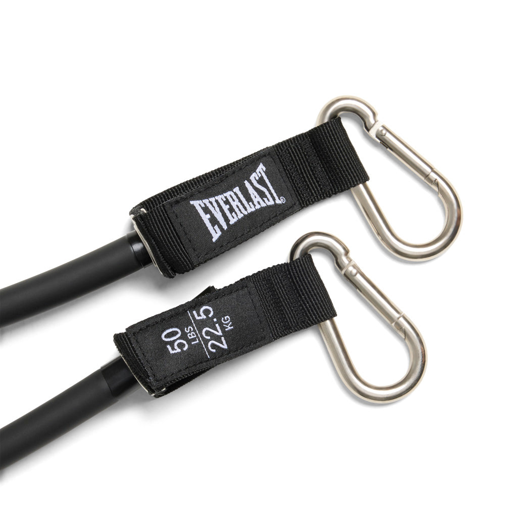 Resistance Tube With Carabiner Clips 22.5kg